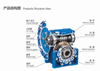 NMRV Aluminum Worm Gear Box-RV50