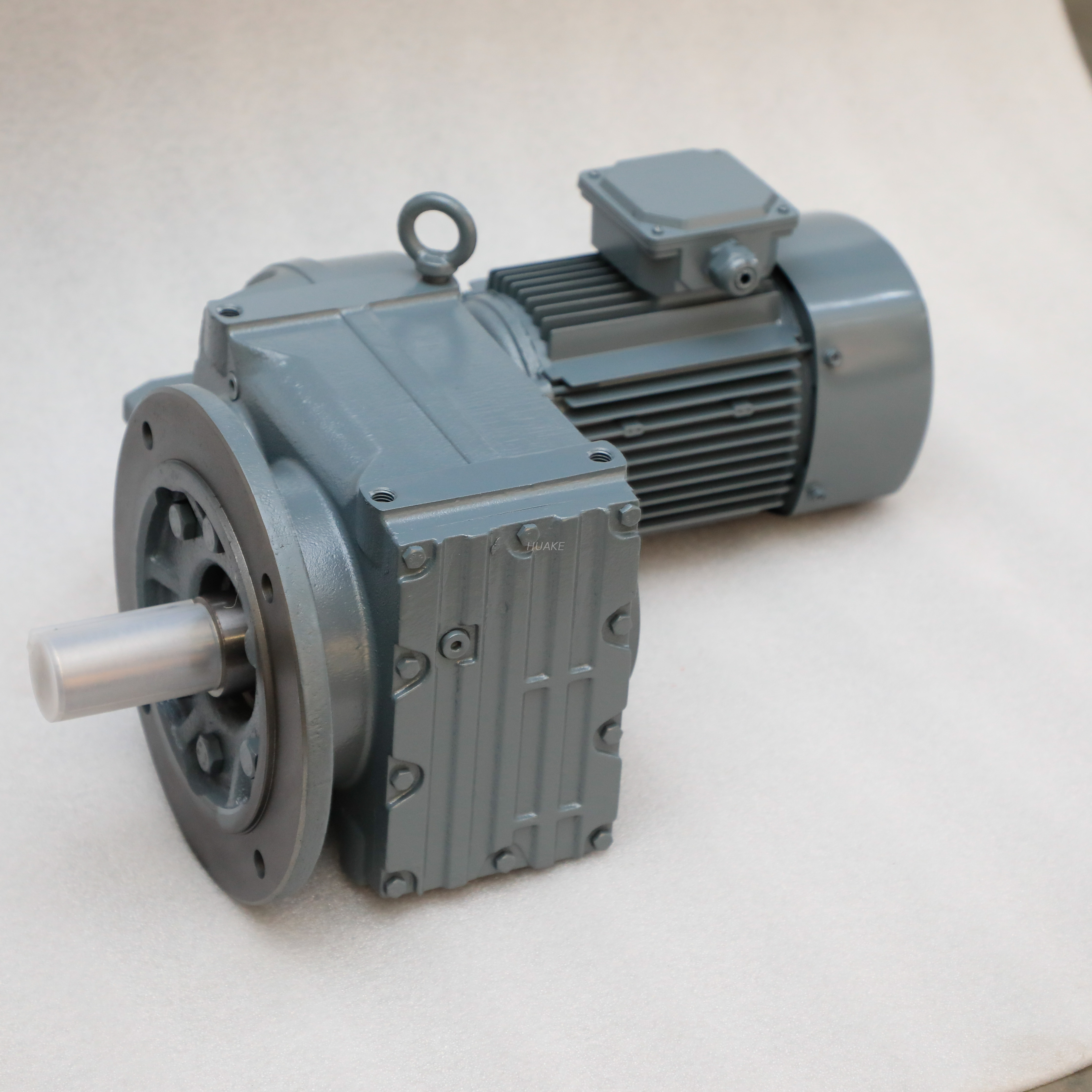 Industrial F-series gear motor for heavy duty applications